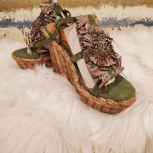 BOHO WEDGE HEEL